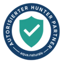 Siegel: Autorisierter Hunter Partner – aqua.naturale Beregnung Neuss