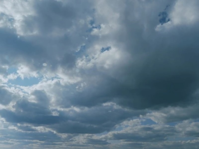 regenwolken am himmel